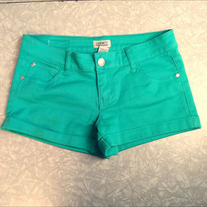 EUC Celebrity Pink Jeans Junior's 9 "Pool Green"
